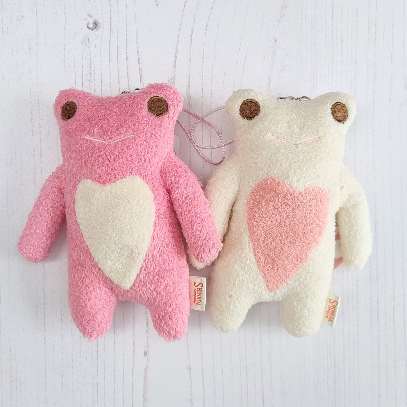 Fumofumo San Mini Pink Frog Keychain (12cm)