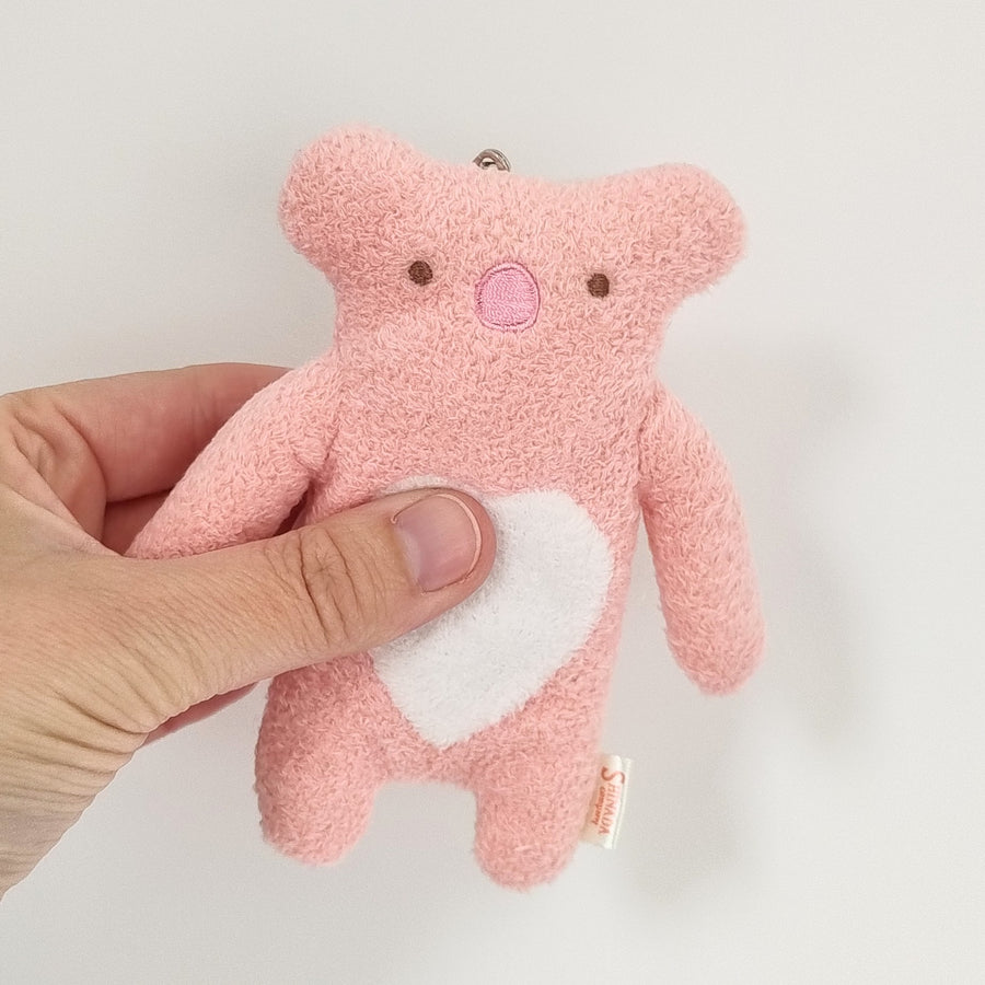 Fumofumo San Mini Light Pink Koala Keychain (12cm)