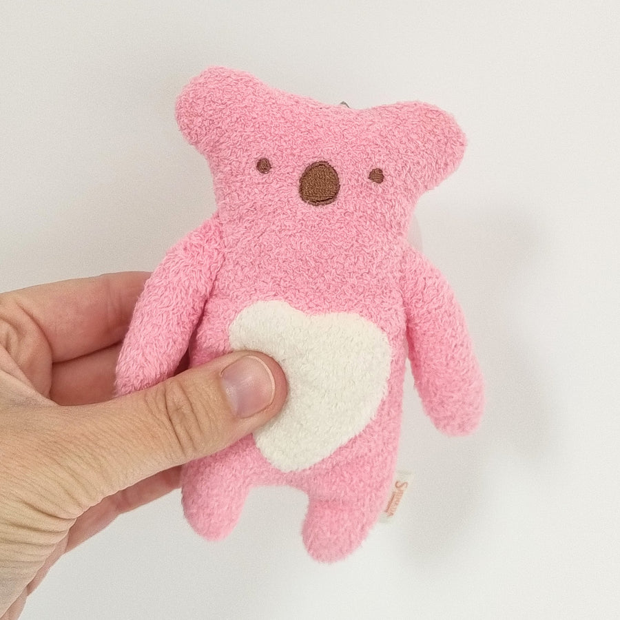 Fumofumo San Mini Hot Pink Koala Keychain (12cm)