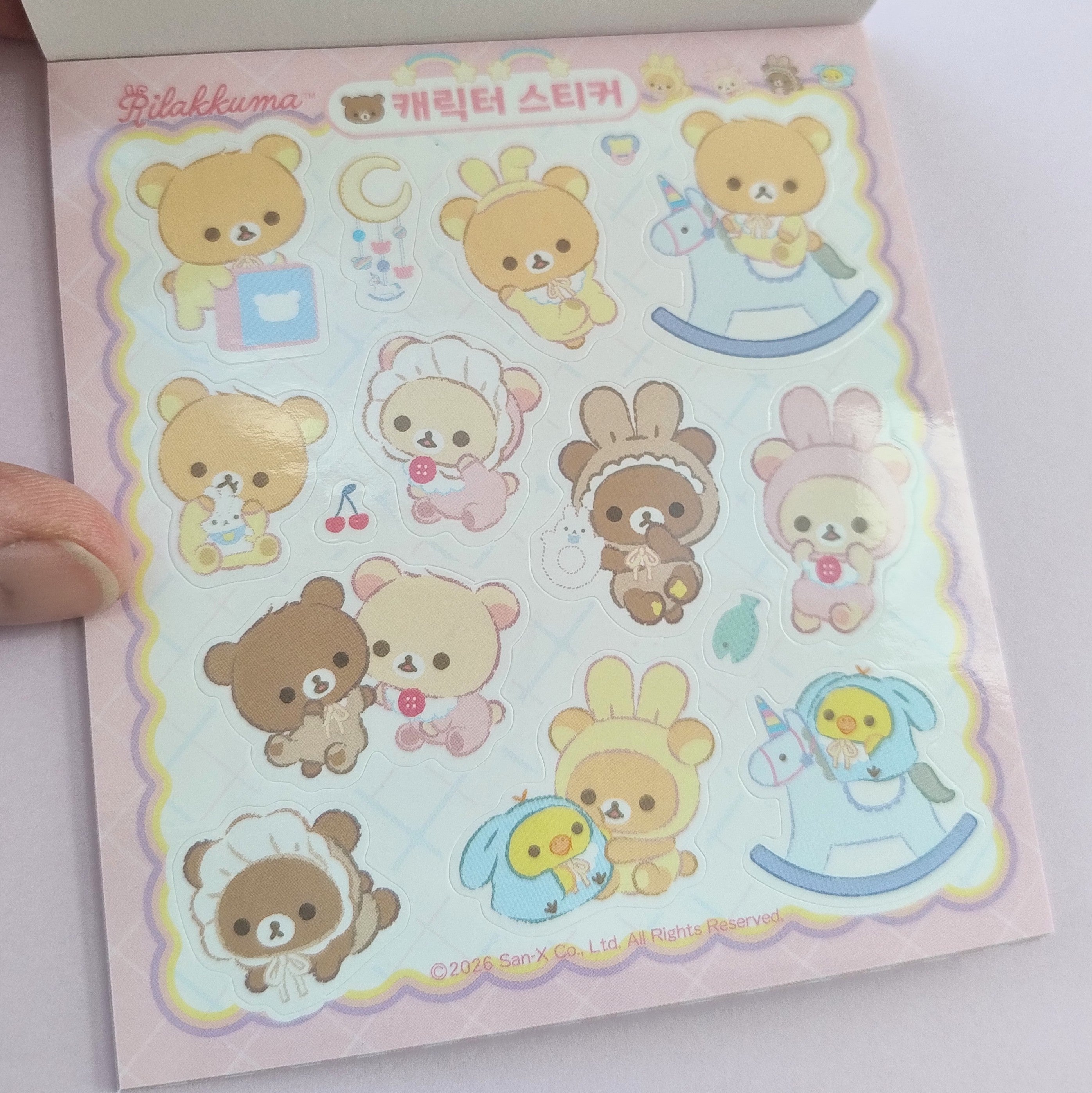 Rilakkuma Babies Sticker Book