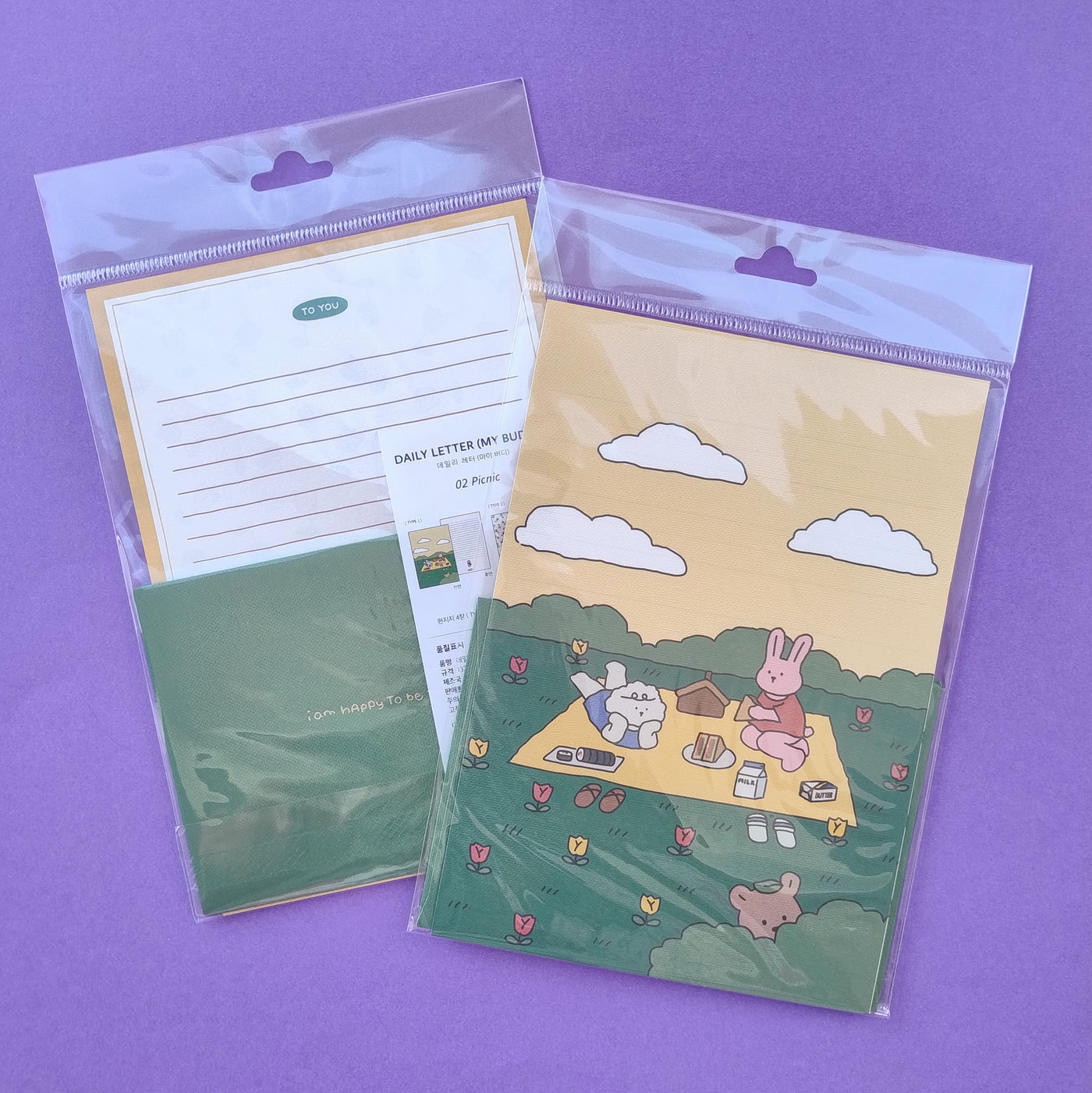 My Buddy Picnic Letter Set