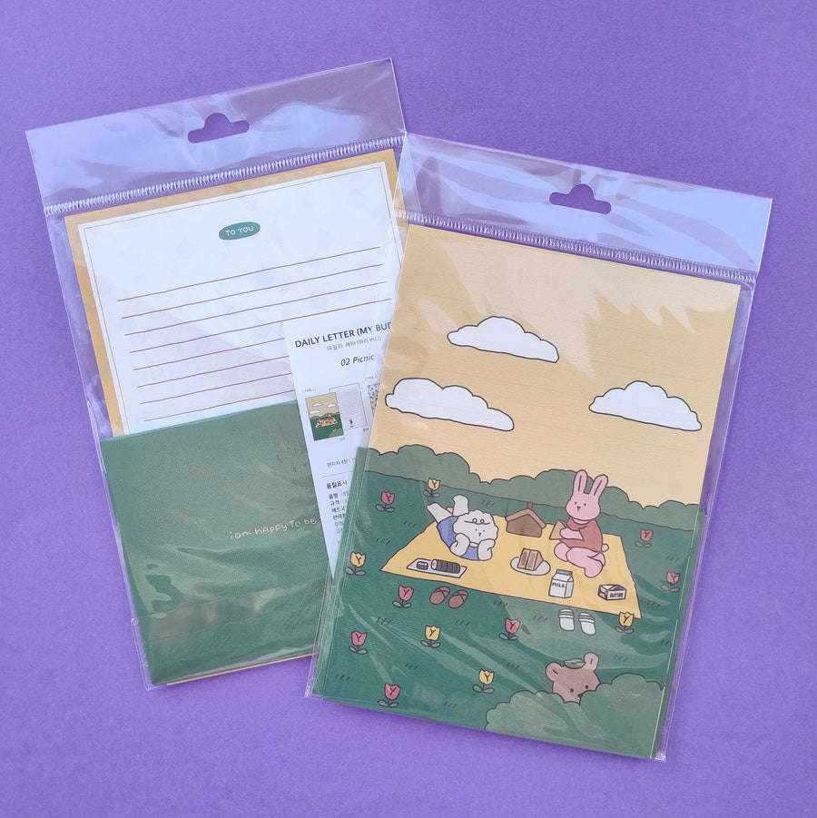 My Buddy Picnic Letter Set