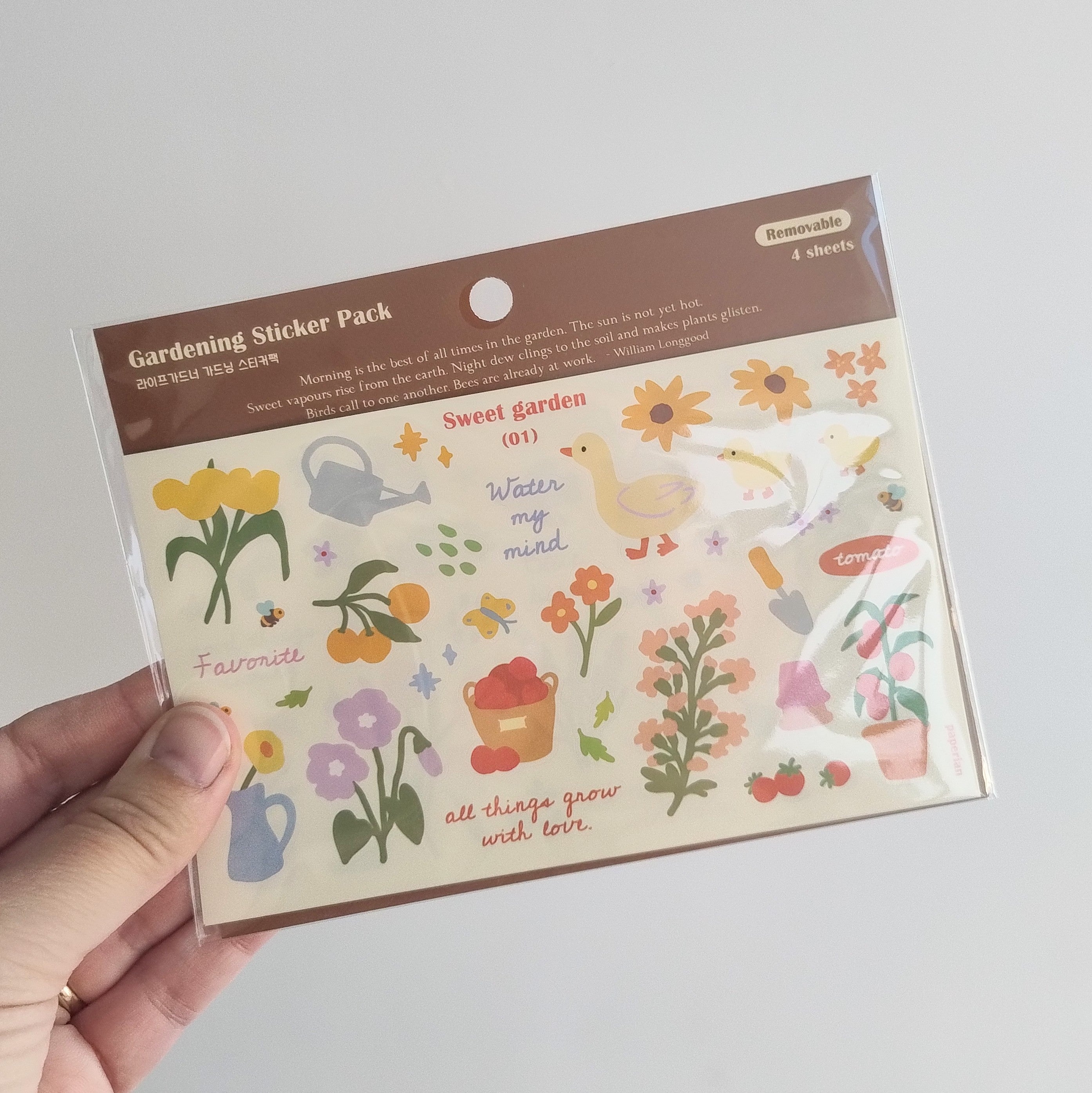 Garden Life Stickers Set