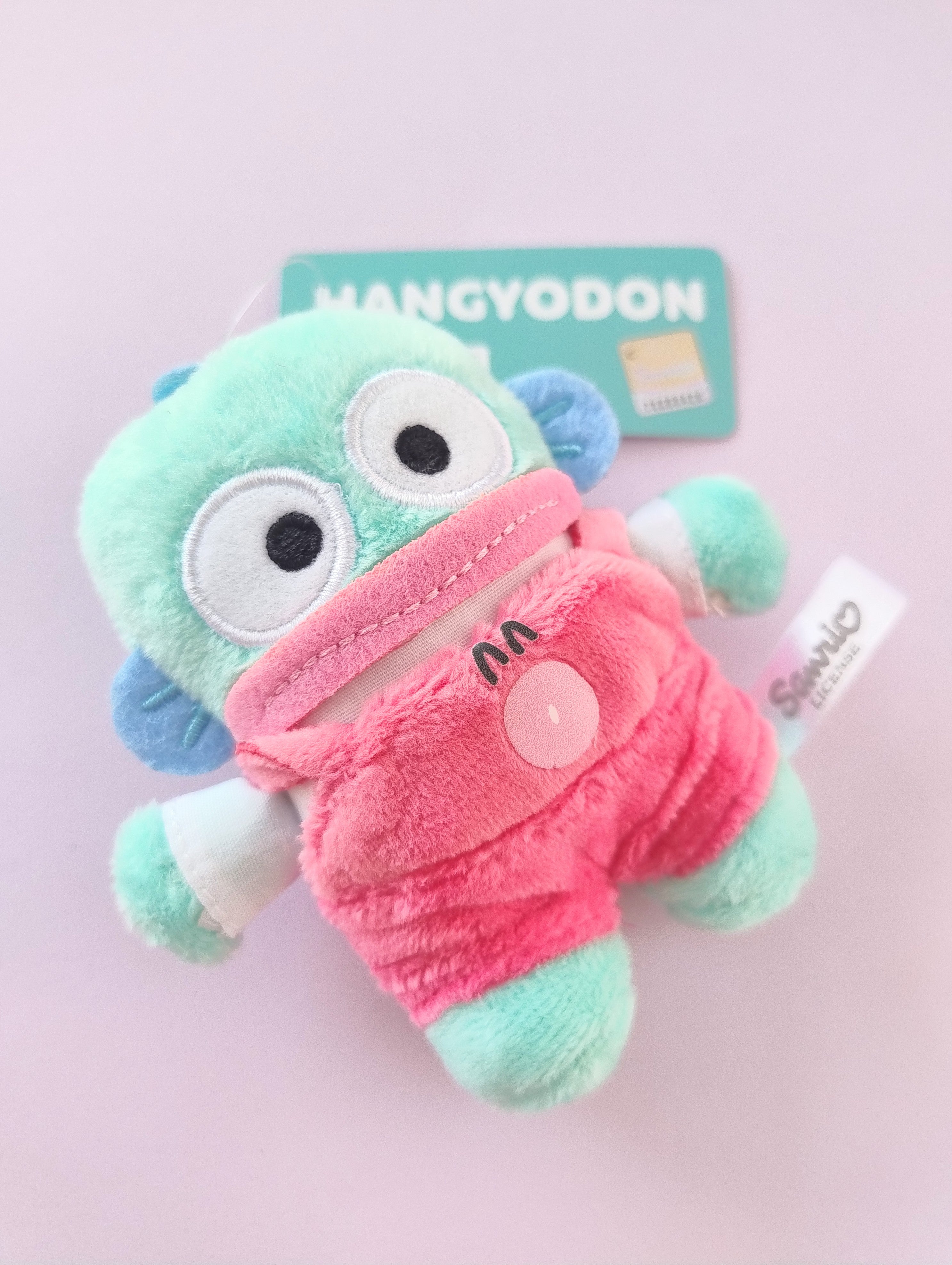 Hangyoden Fluffy Dungarees Mini Plush (10 cm)