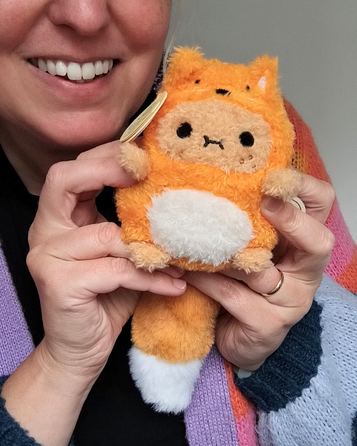 Foxy Ricespud Mini Sitting Plush (13cm)