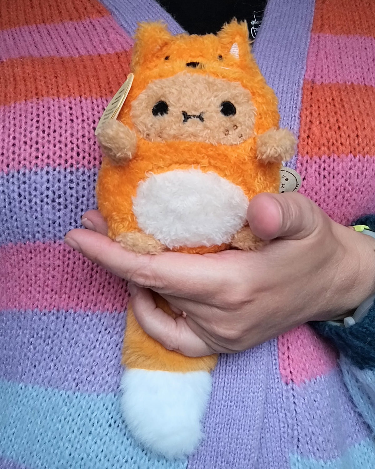 Foxy Ricespud Mini Sitting Plush (13cm)