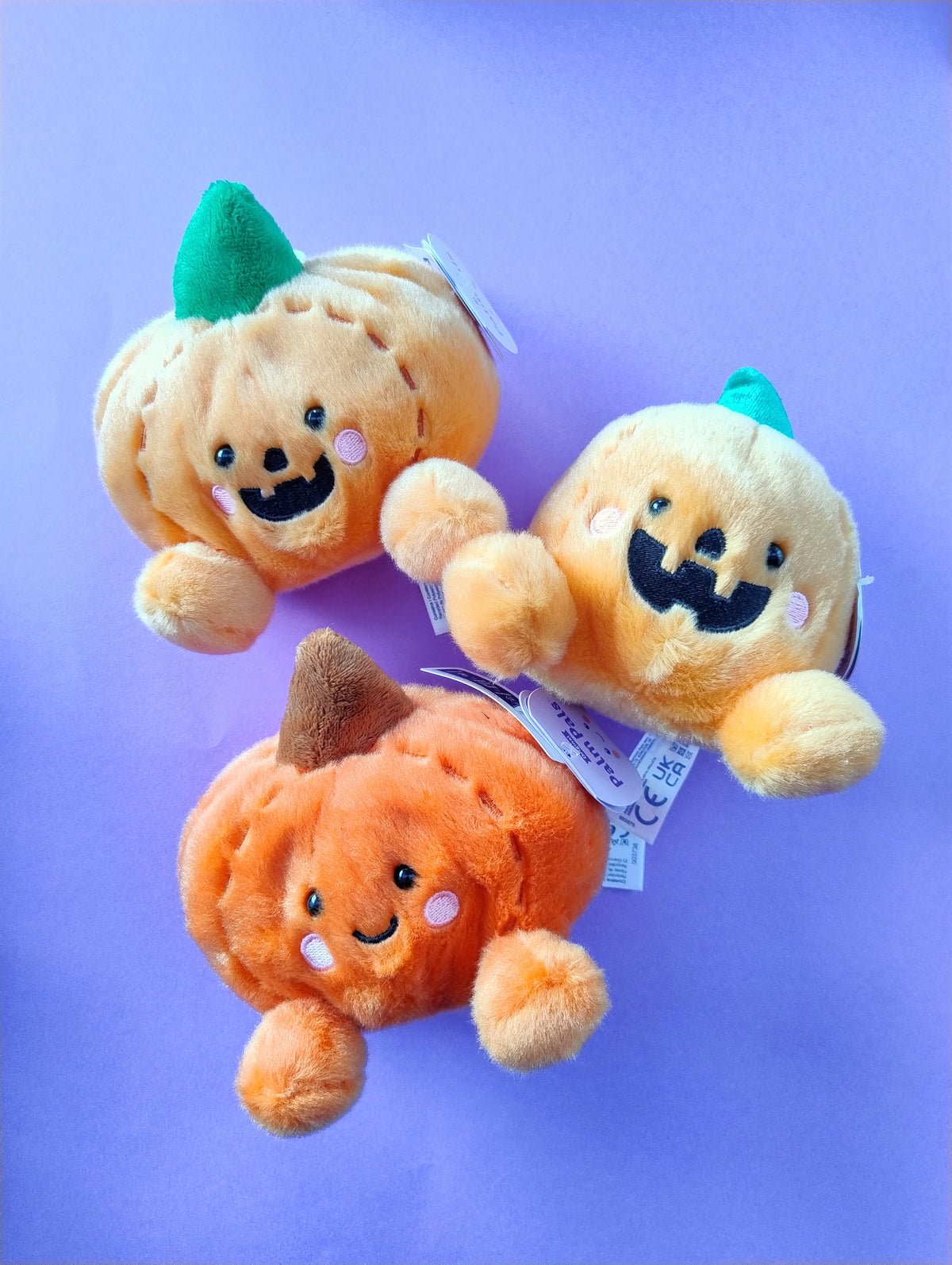 Carver the Jack o' Lantern Pumpkin Palm Pal
