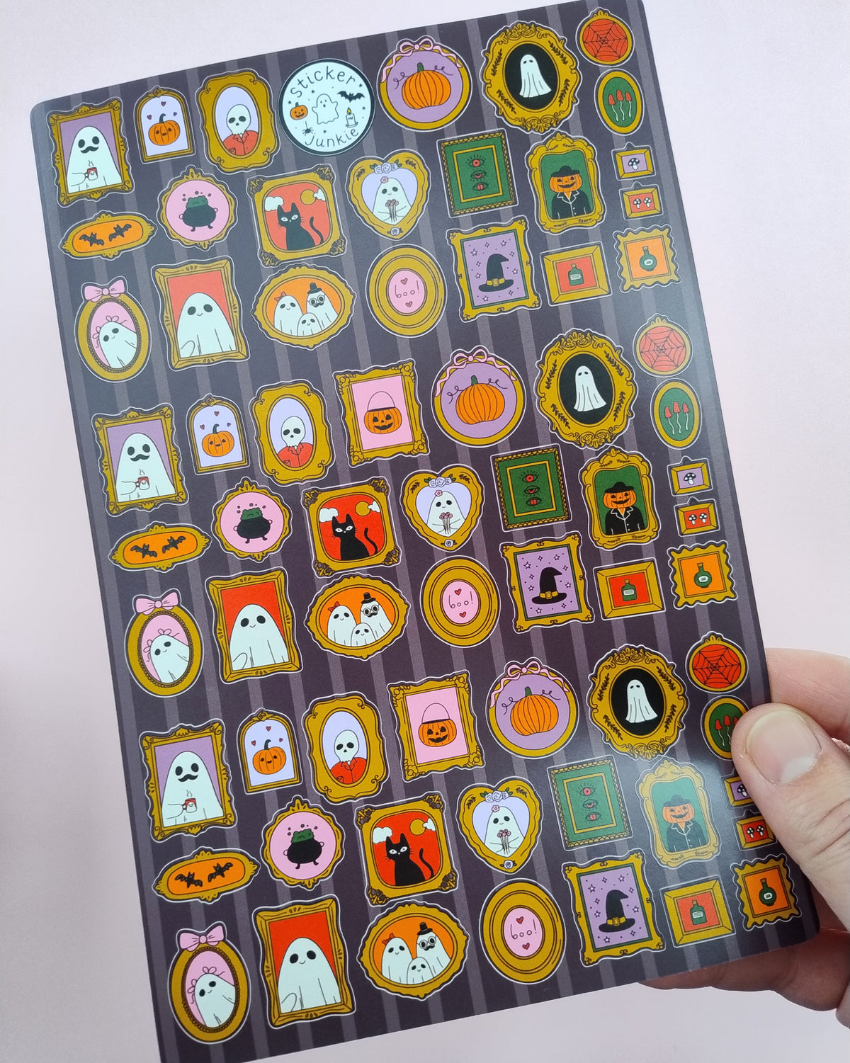 The Boo Gallery Sticker Sheet
