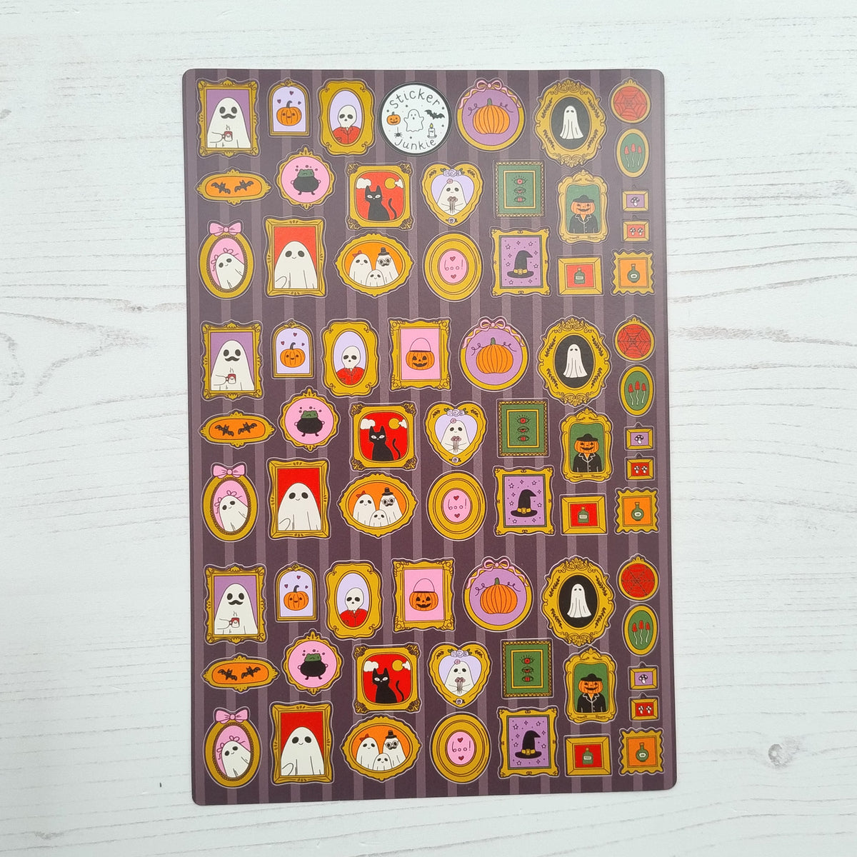 The Boo Gallery Sticker Sheet