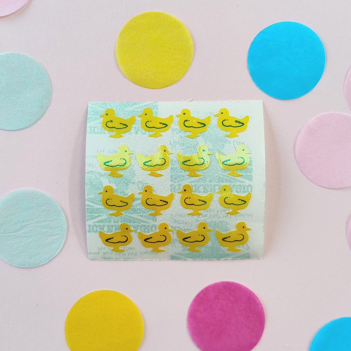 Micro Ducklings Stickers from the Roll