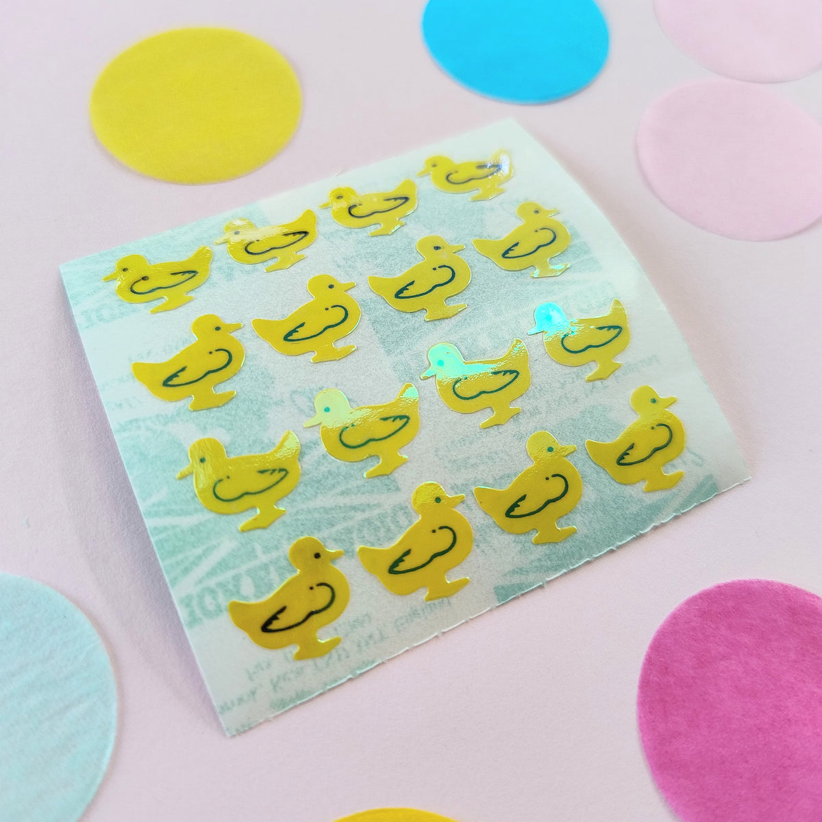 Micro Ducklings Stickers from the Roll