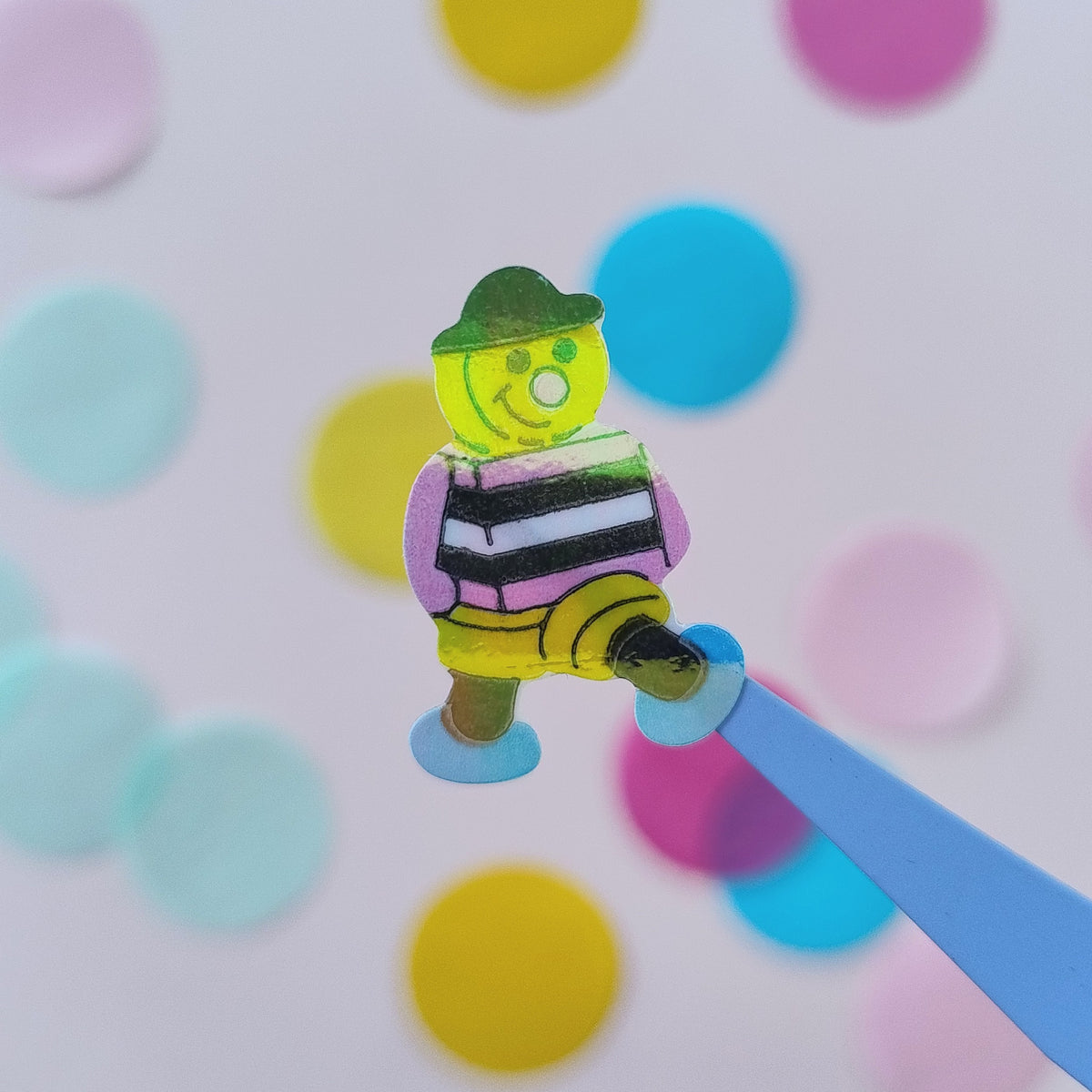 Liquorice Allsorts Stickers from the Roll