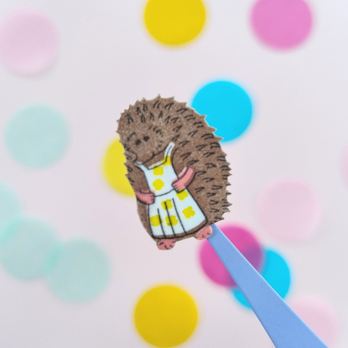 Mr & Mrs Hedgehog stickers from the Roll