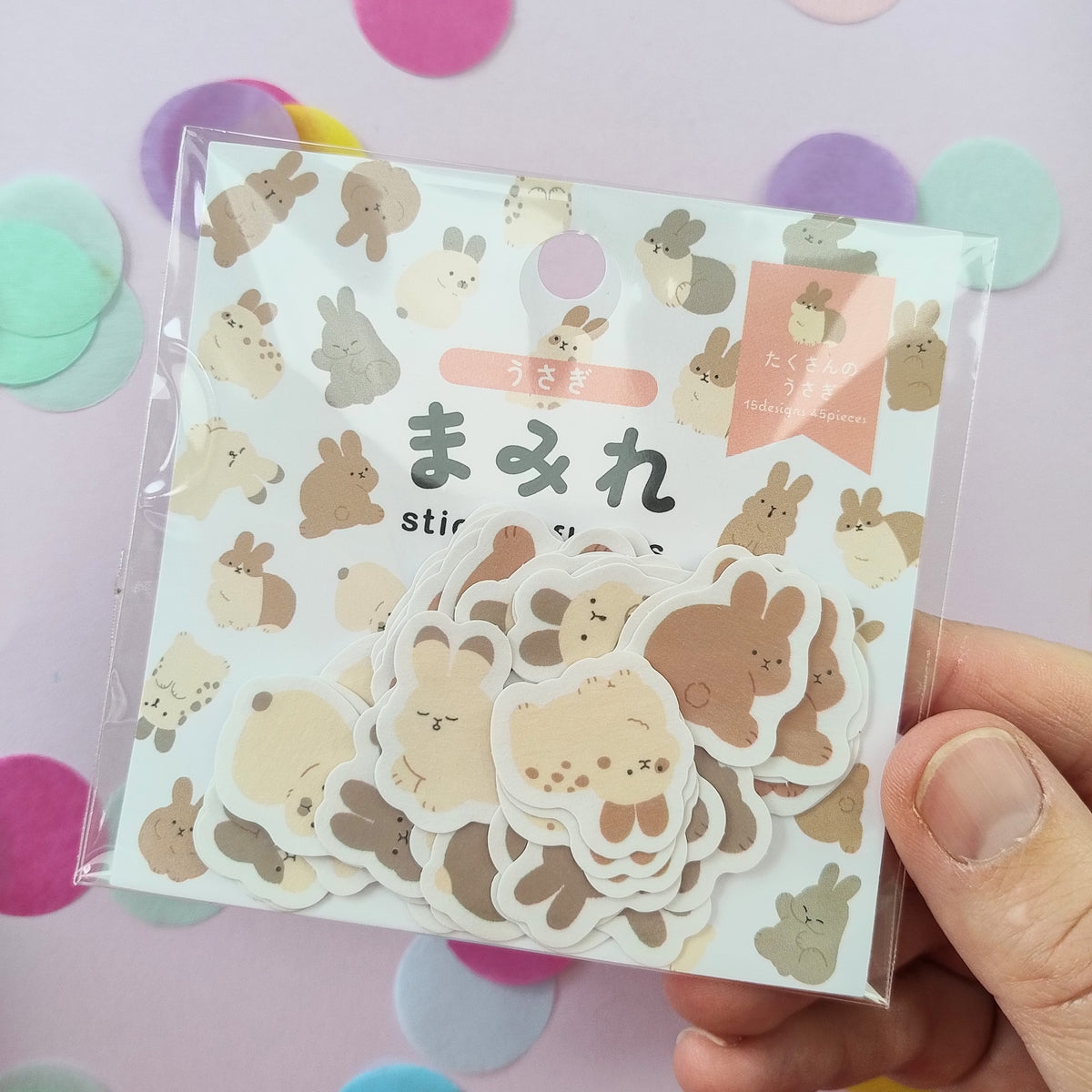 Bunny Sticker Flakes