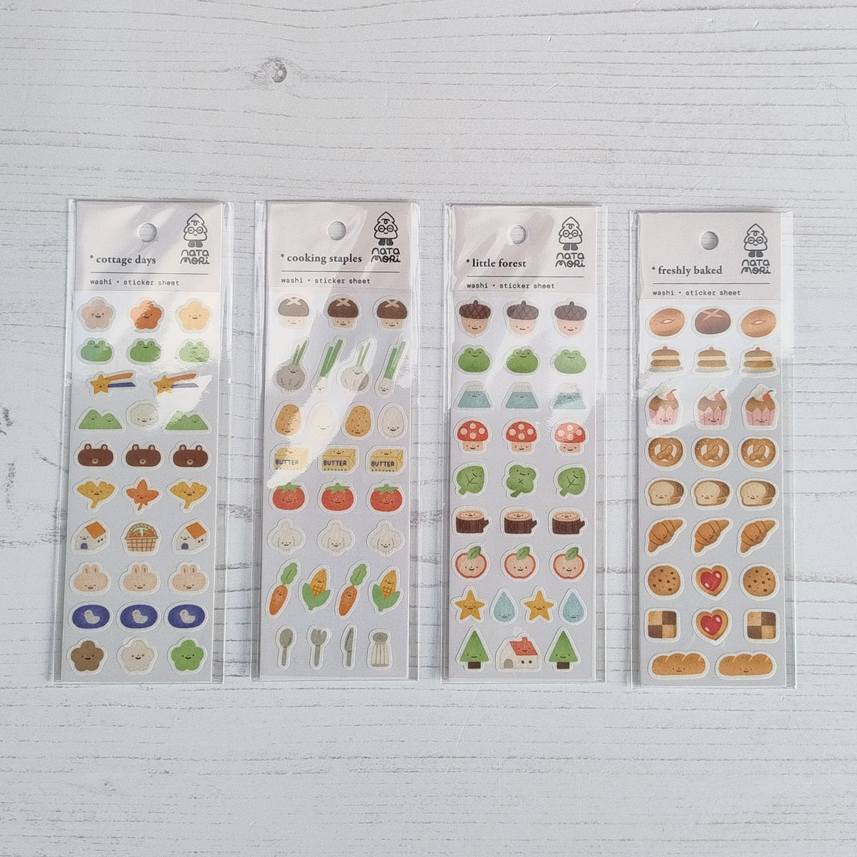 Freshly Baked Washi Sticker Sheet
