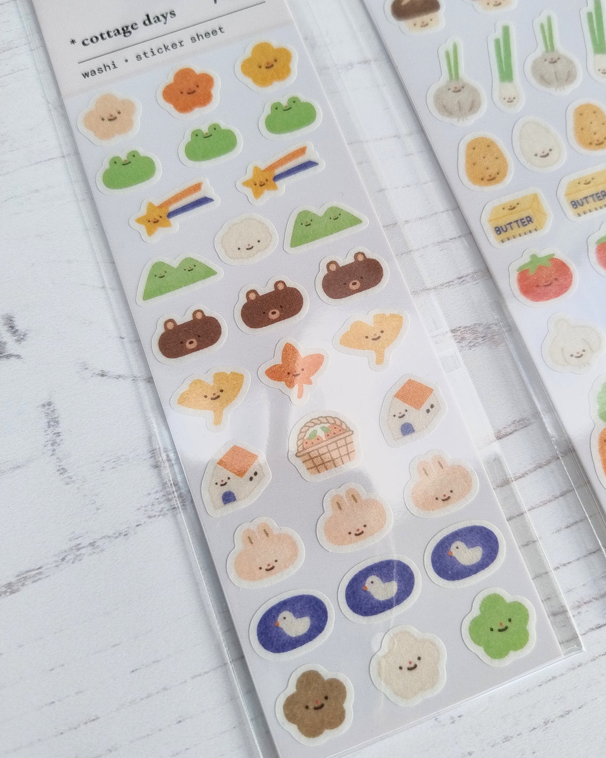 Cottage Days Washi Sticker Sheet