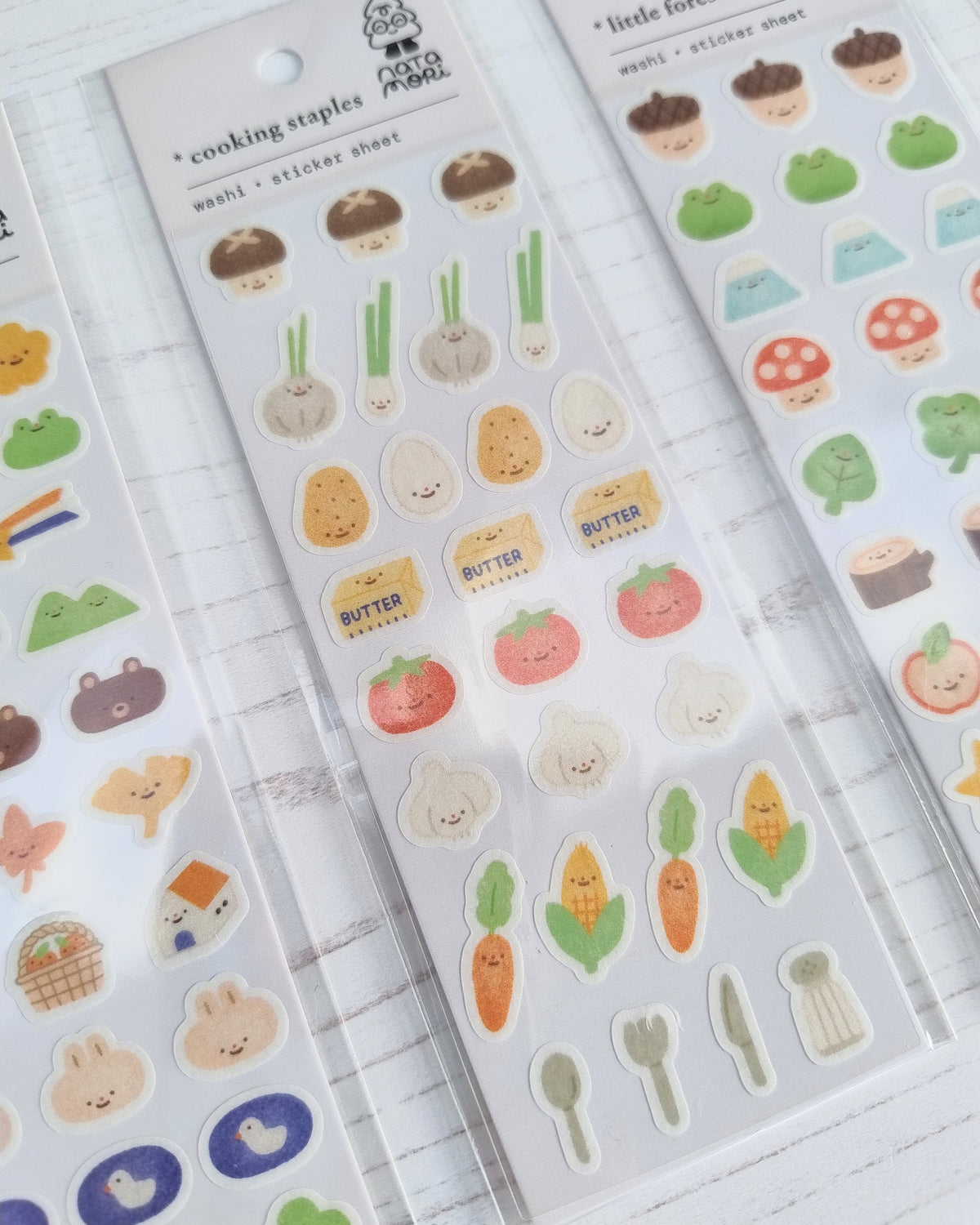 Cooking Staples Washi Sticker Sheet