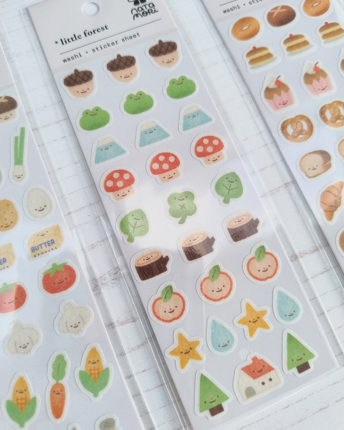Little Forest Washi Sticker Sheet
