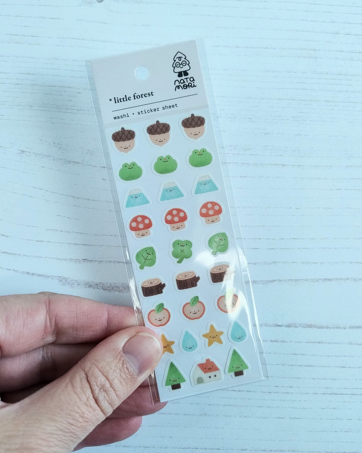 Little Forest Washi Sticker Sheet