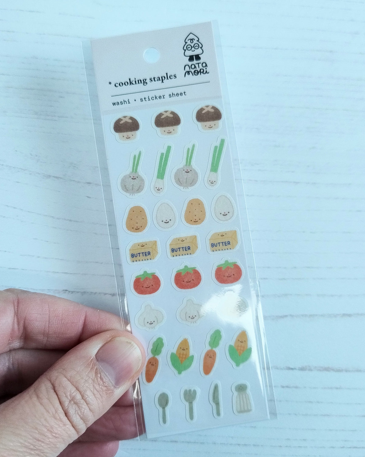 Cooking Staples Washi Sticker Sheet