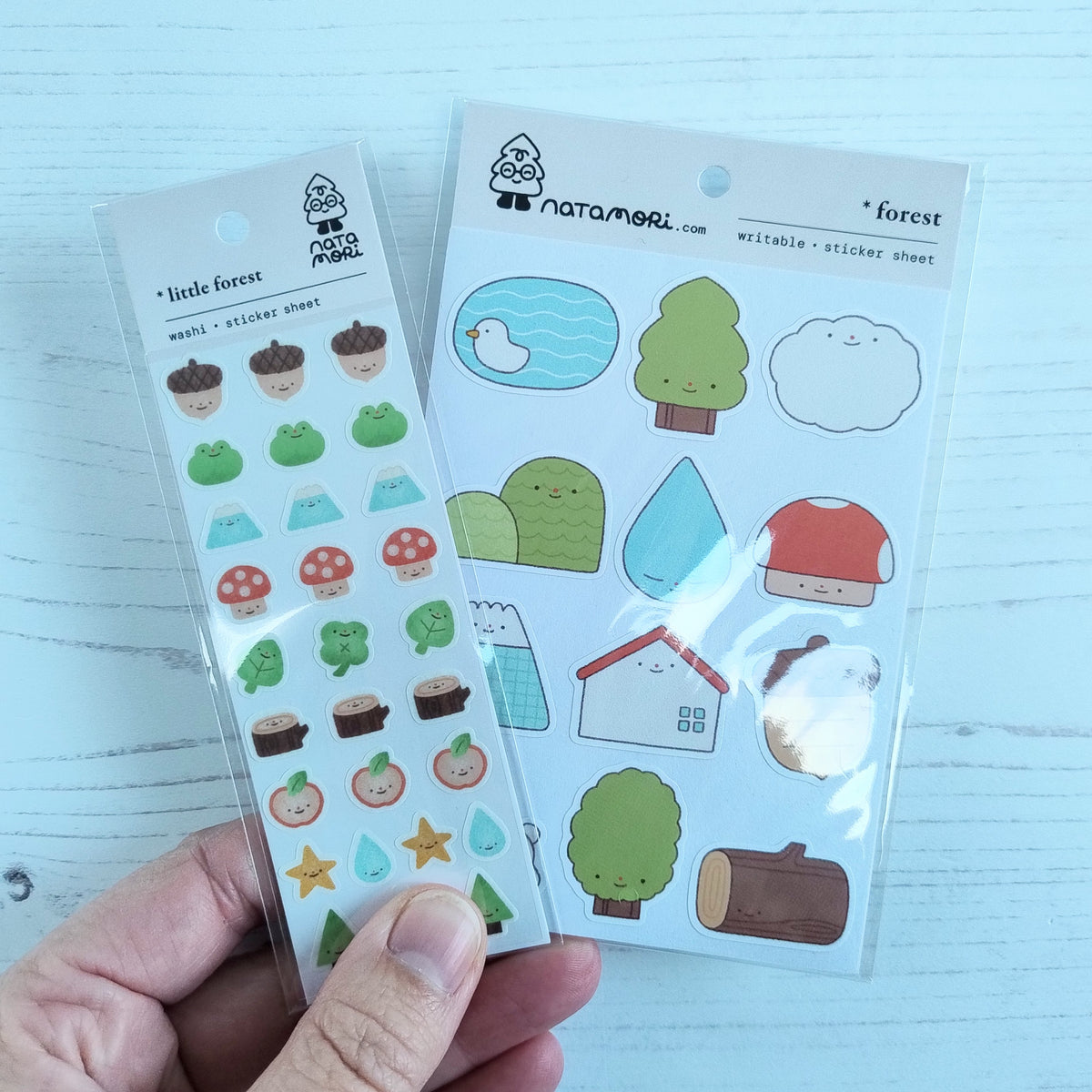 Little Forest Washi Sticker Sheet