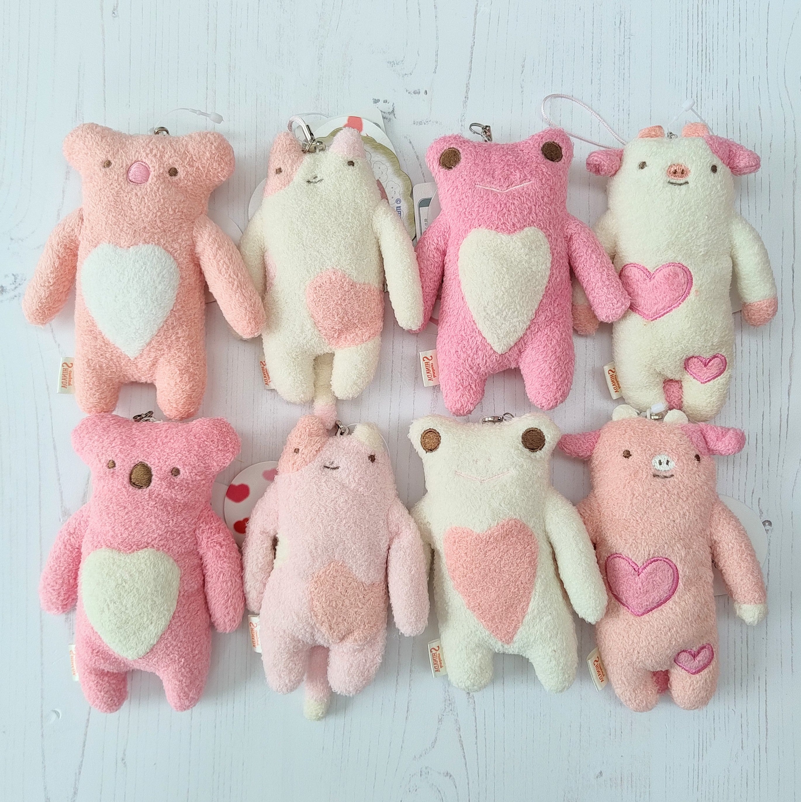 Fumofumo San Mini Pink Frog Keychain (12cm)