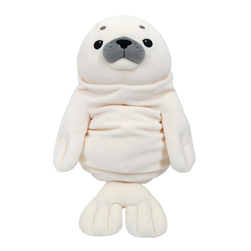 Large White Mochi Seal (46 cm)