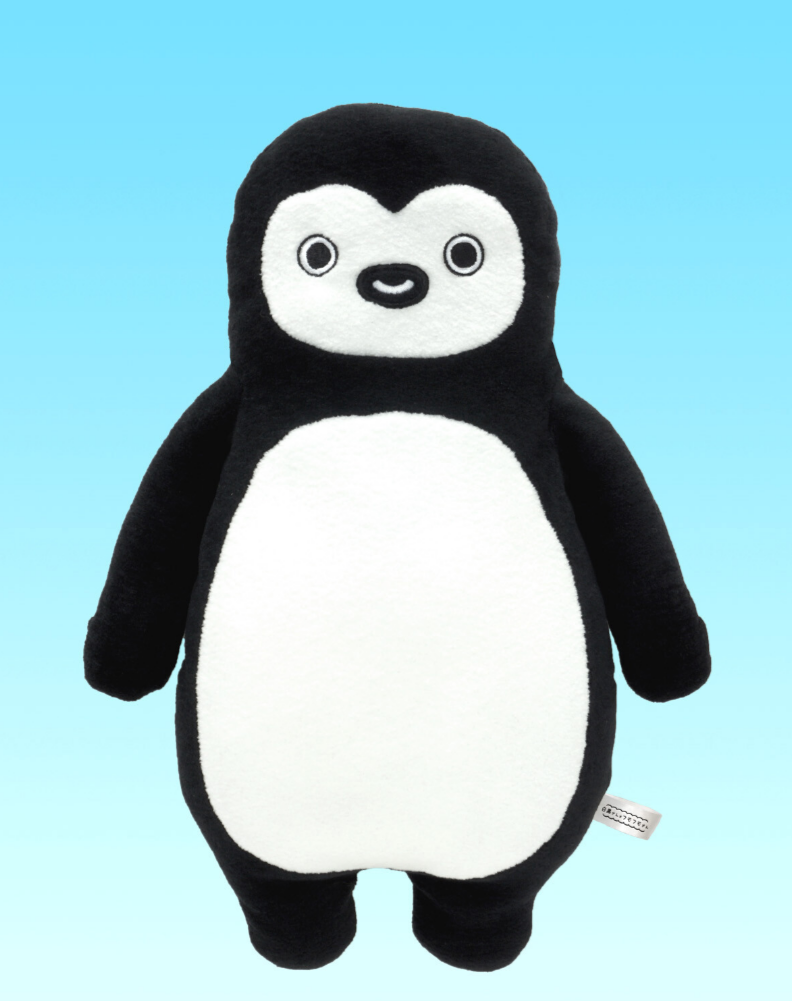 Fumofumo San Large Monochrome Penguin (38cm)