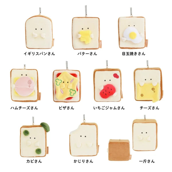 Shokupan-san 'Mr Jam' Bread Plush (9cm)