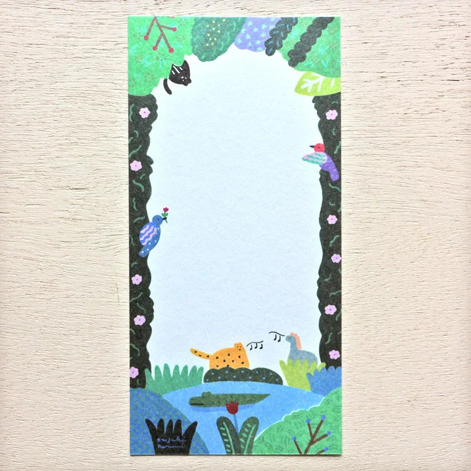 Animal Life Note Pad