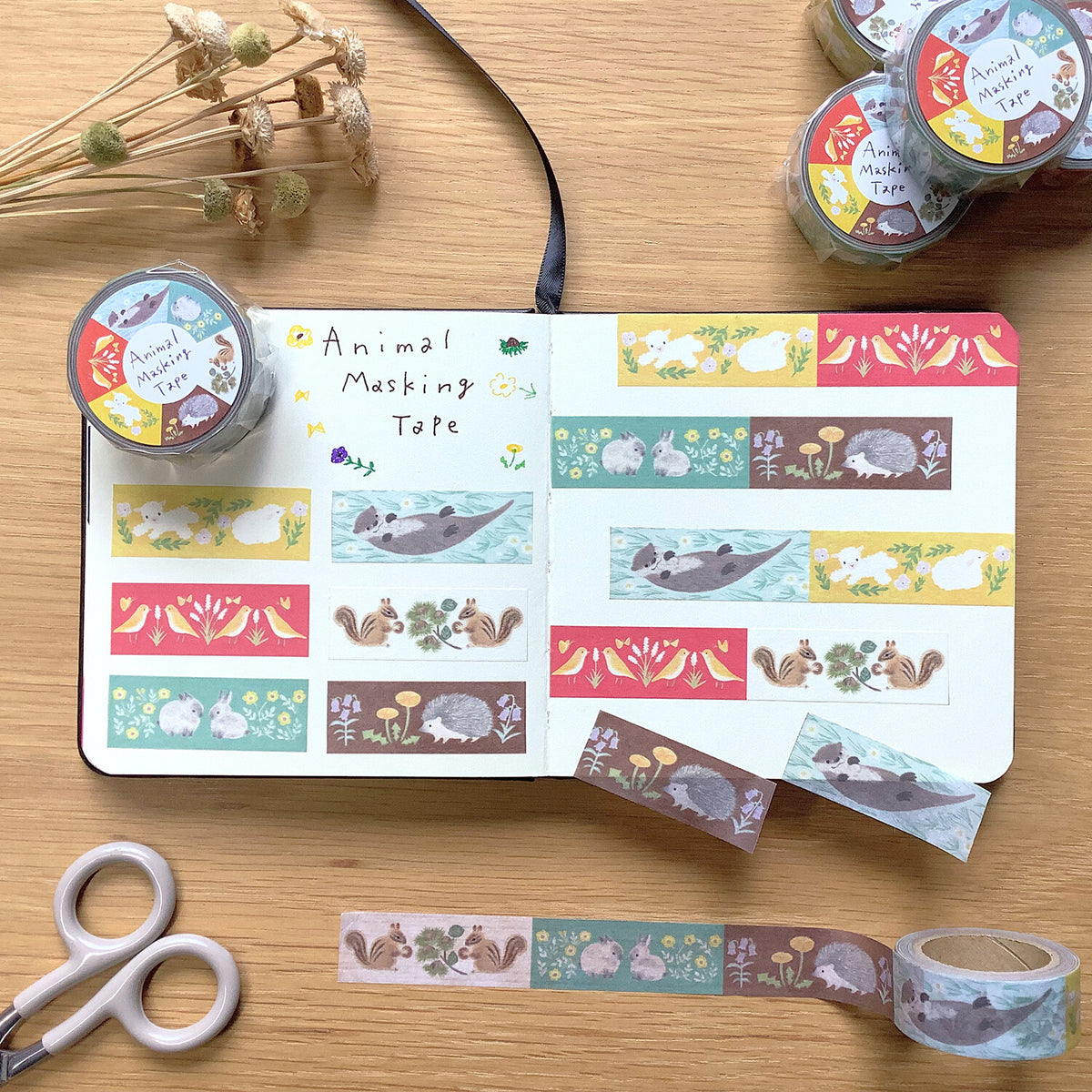 Animals Washi Tape