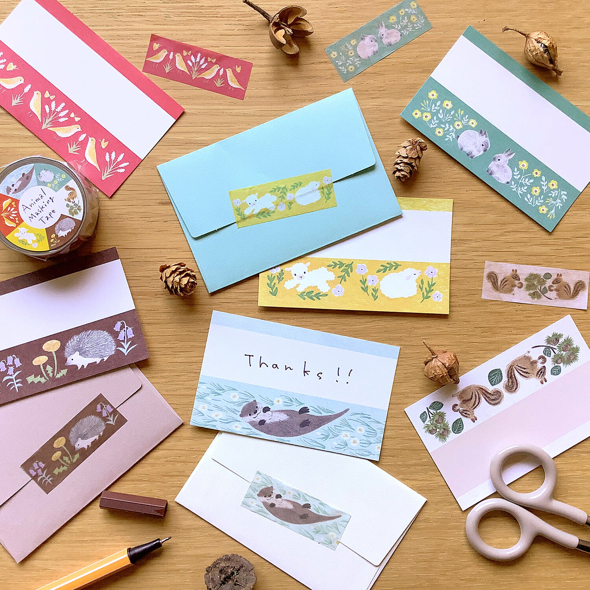Animals Washi Tape