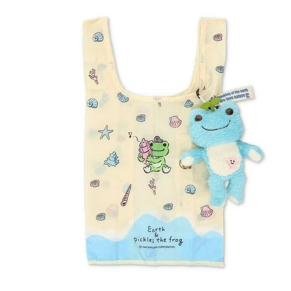 Blue Pickles Plush with Reusable Bag (19cm)