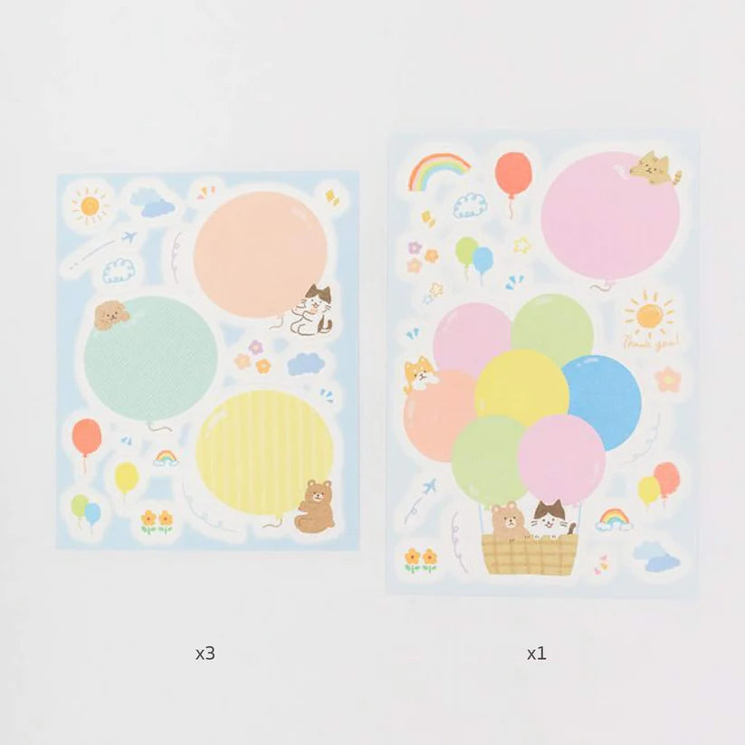 Balloons Planner/Organiser Stickers