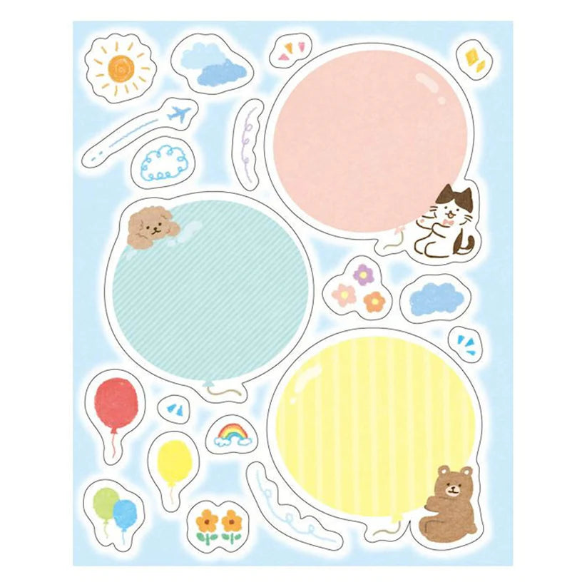 Balloons Planner/Organiser Stickers
