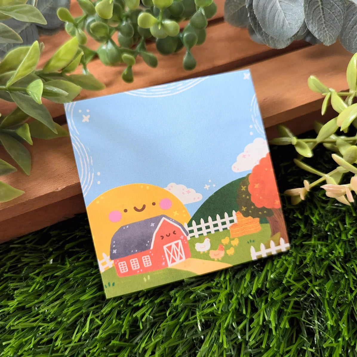 Kawaii Farm Sticky Notes