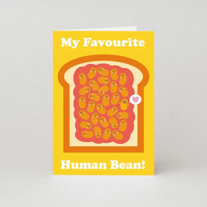 My Favourite Human Bean Card