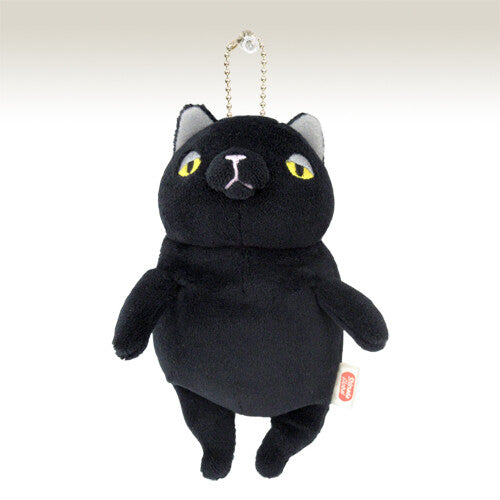 Mini Black Mochi Cat (13 cm)