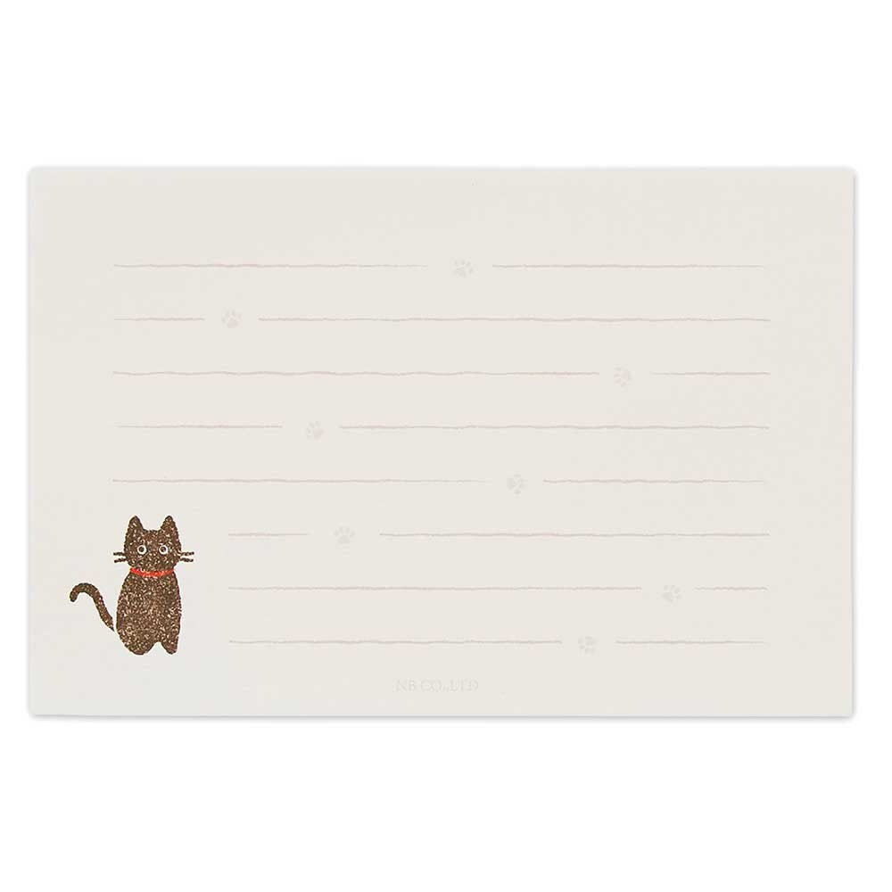 Little Black Cat Letter Set