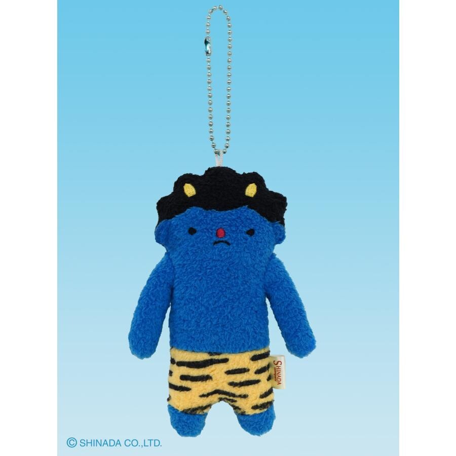 Fumofumo San Mini Blue Oni Keychain (11cm)