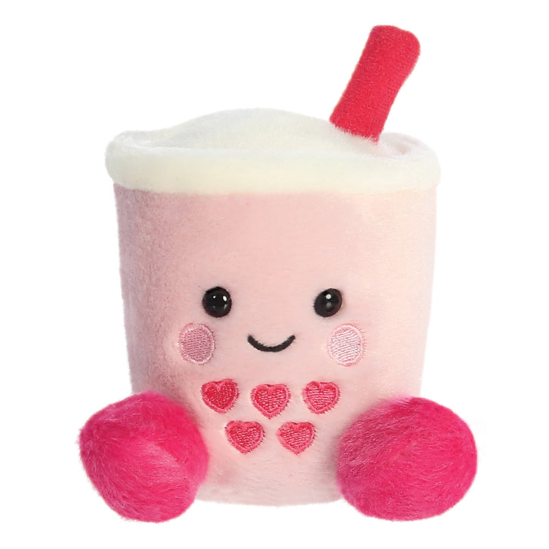 Tangy Heart the Pink Boba Palm Pal