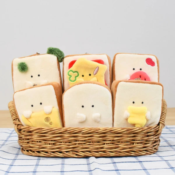 Shokupan-san 'Mr Pizza' Bread Plush (9cm)