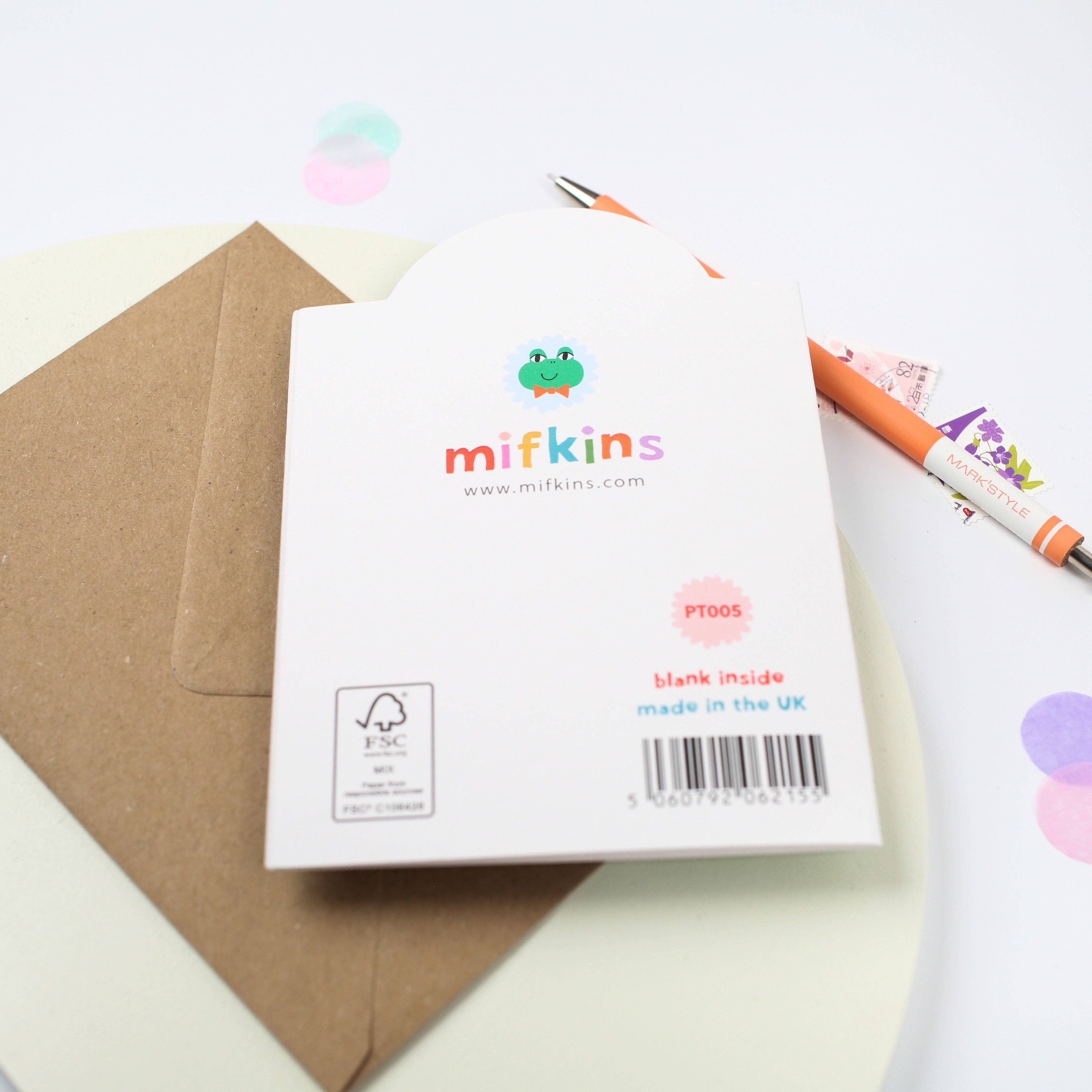 Bug Hotel Birthday Card