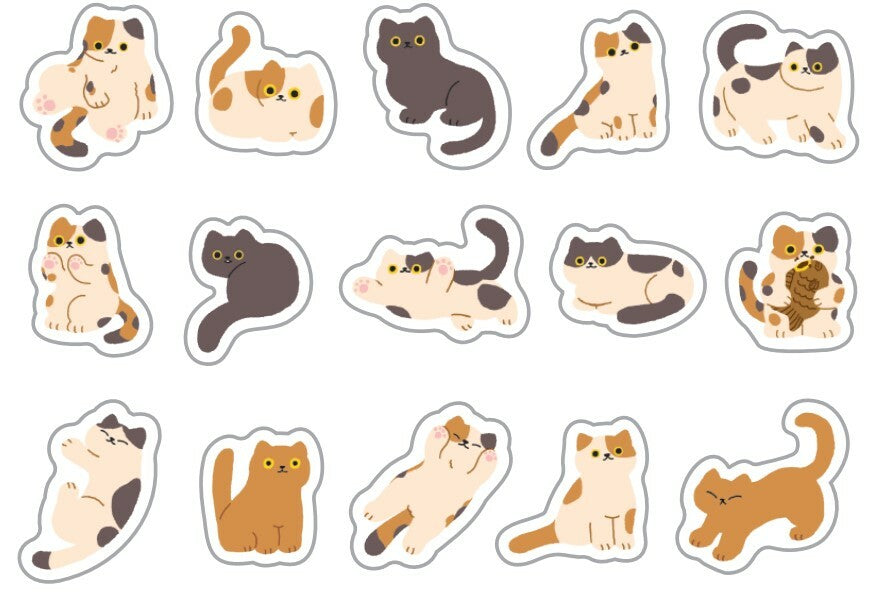 Cat Sticker Flakes