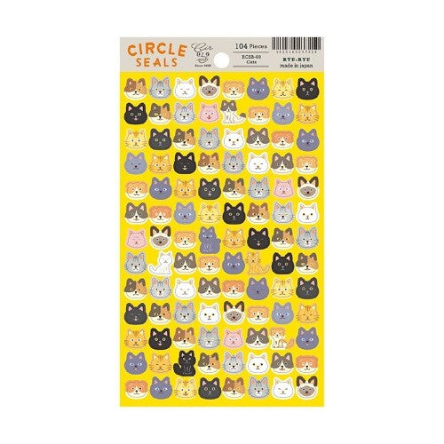 Cat Faces Stickers