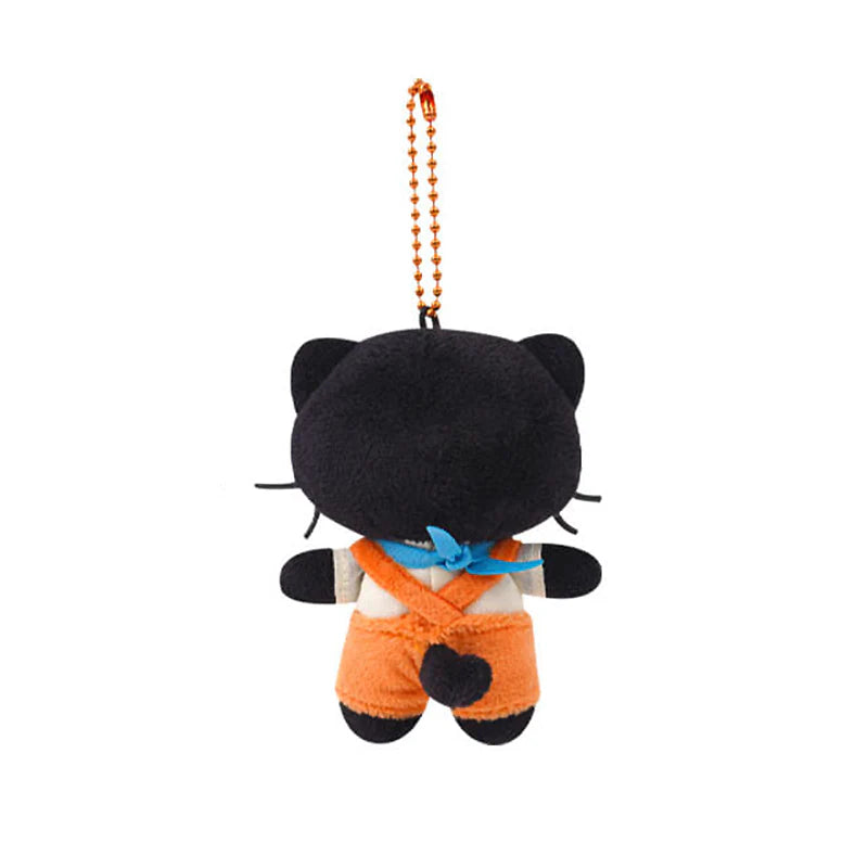 Chococat Fluffy Dungarees Mini Plush (10 cm)