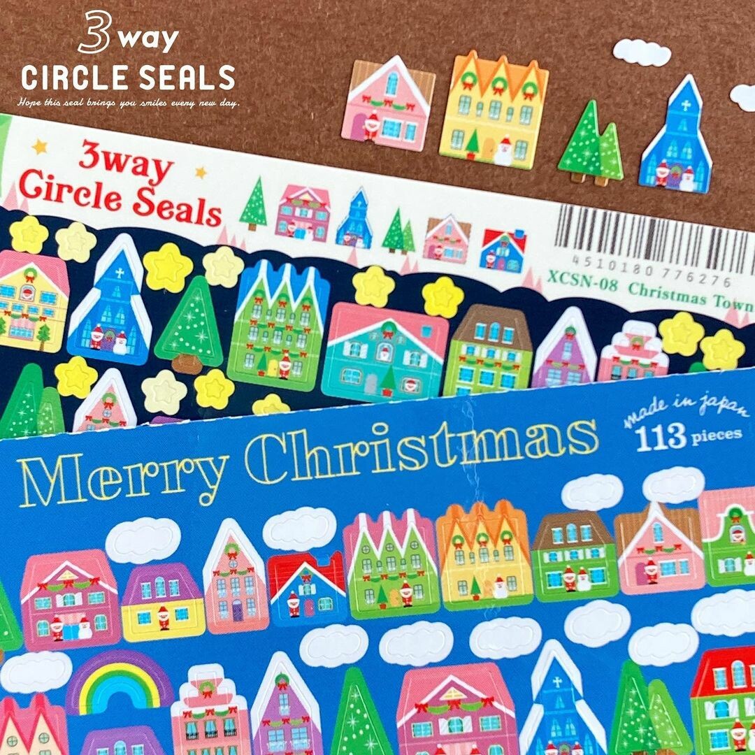 Christmas Town Stickers