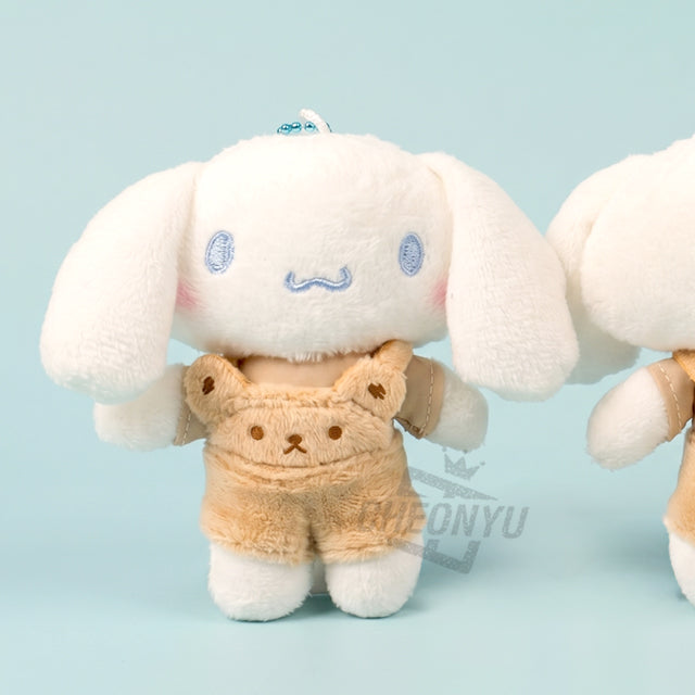 Cinnamoroll Fluffy Dungarees Mini Plush (10 cm)