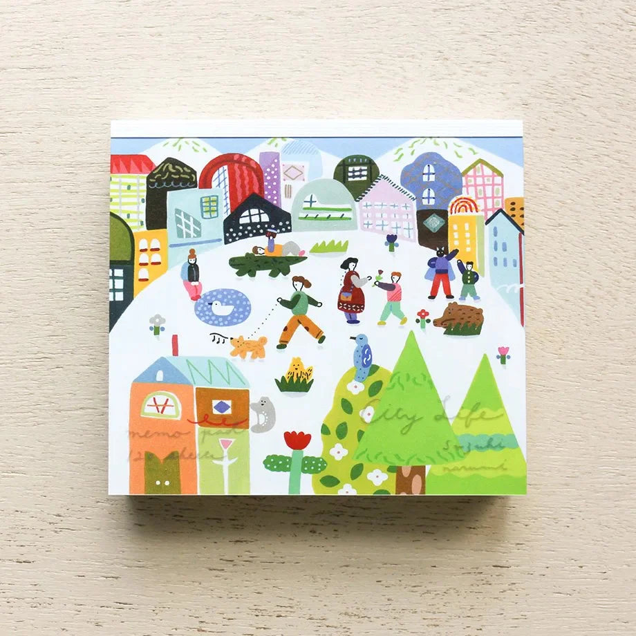 City Life Memo Pad