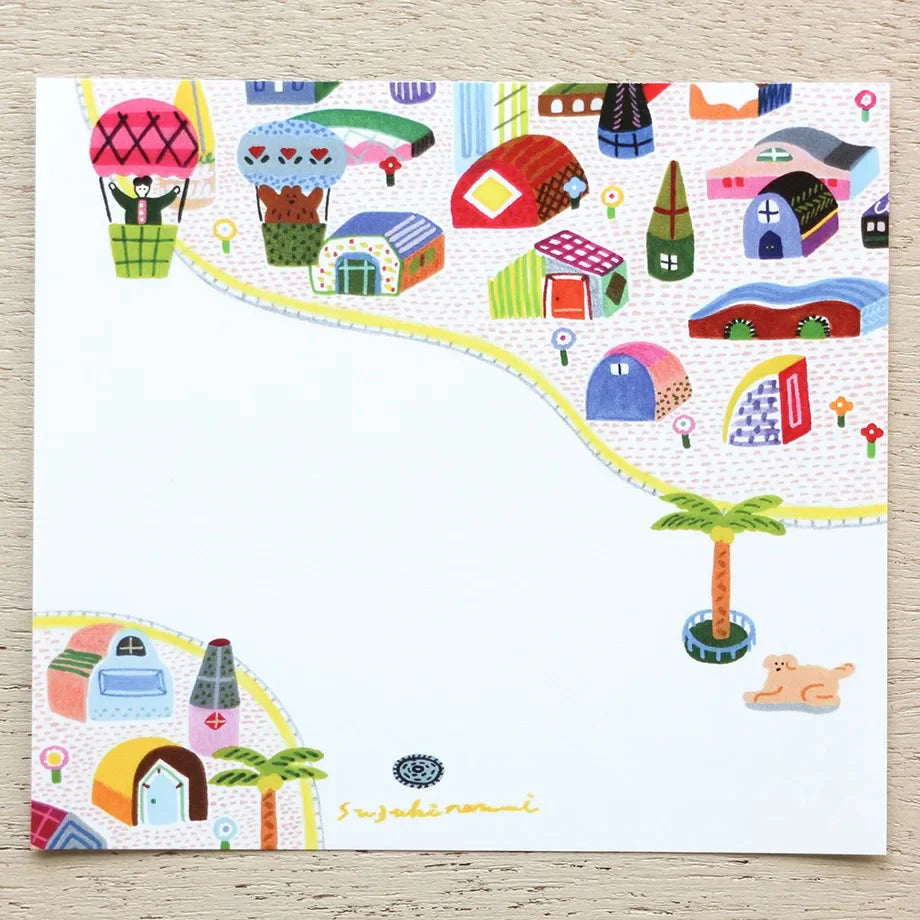 City Life Memo Pad
